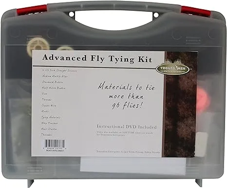 Jed Welsh Fishing Advanced Fly Tying Kit