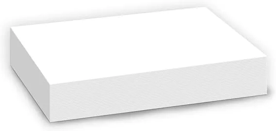 Half Letter Size Cardstock – Great for Business Documents, Letters, Arts, Prints and Crafts, Printing and Writing | 8.5” x 5.5” | Bright White 65lb Cover (176gsm) Card Stock | 100 Sheets per Pack