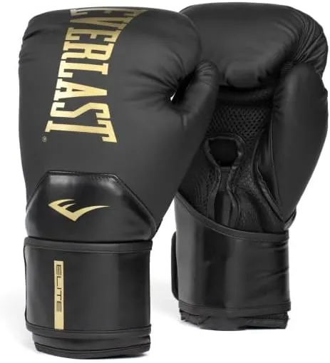 Everlast Elite 2 Hook and Loop Training Boxing Gloves