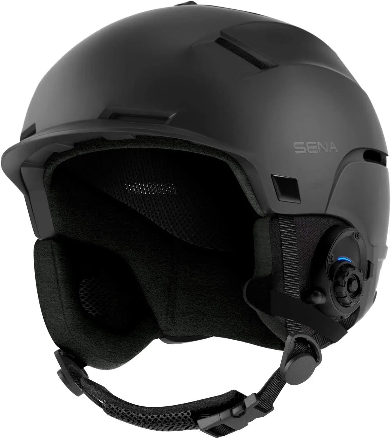 Sena Latitude Snow Helmet with Built in Speakers and Microphone, Four-Way Bluetooth Intercom, Hands-Free Open Communication, Listen to Music