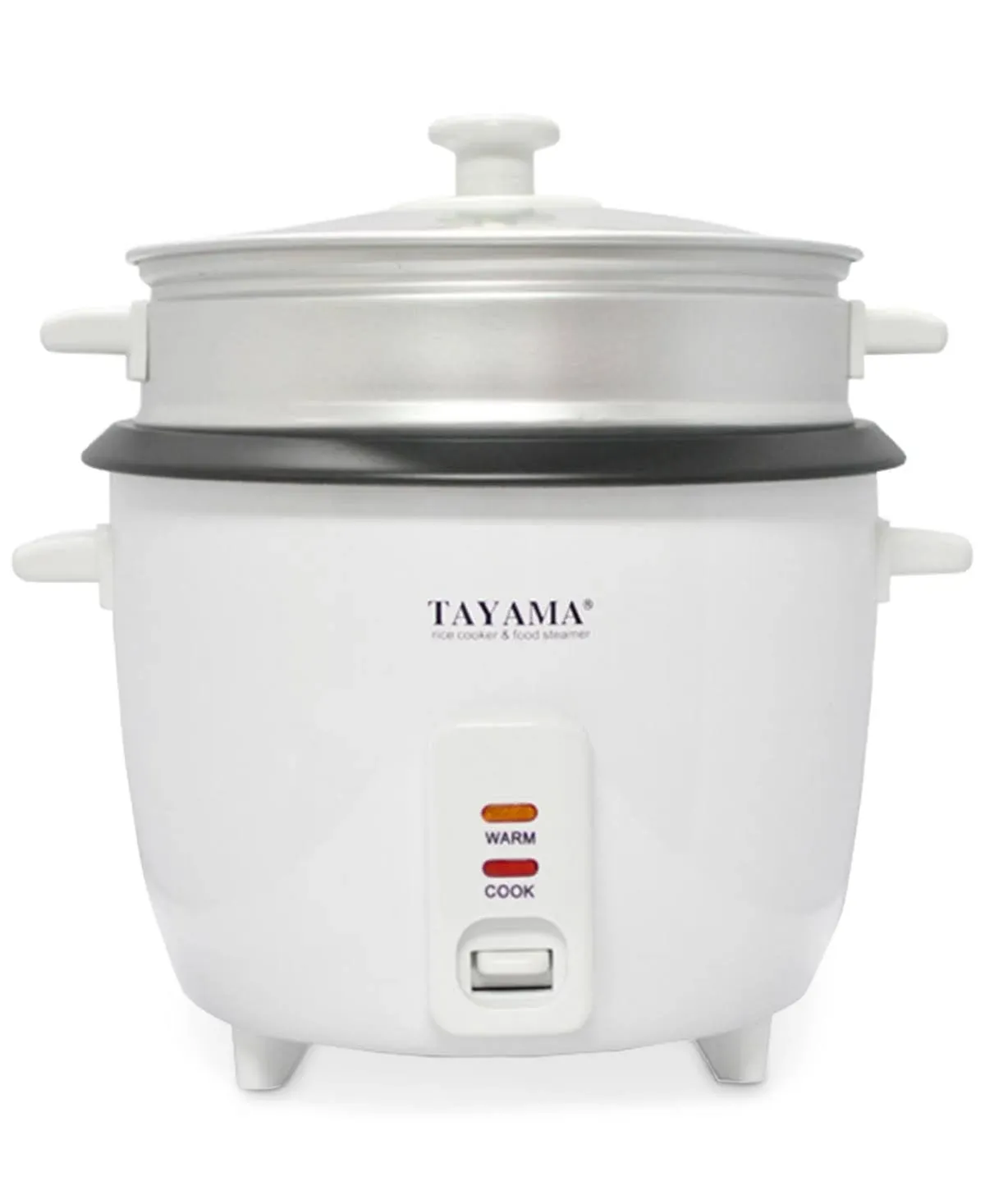 NEW!!! Tayama RC-8 Rice Cooker &amp; Food Steamer 8 Cup in White