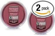 Yankee Candle 2 Pack Home Sweet Home Easy MeltCup. 2.2 Oz.