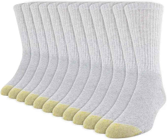 GOLDTOE Gold Toe Men's Cotton Crew Socks