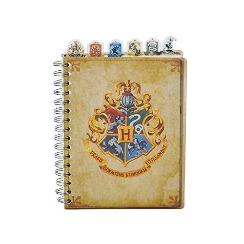 Innovative Designs Harry Potter Hogwarts Writing Notebook & Tab Journal for Kids, Teens or Adults