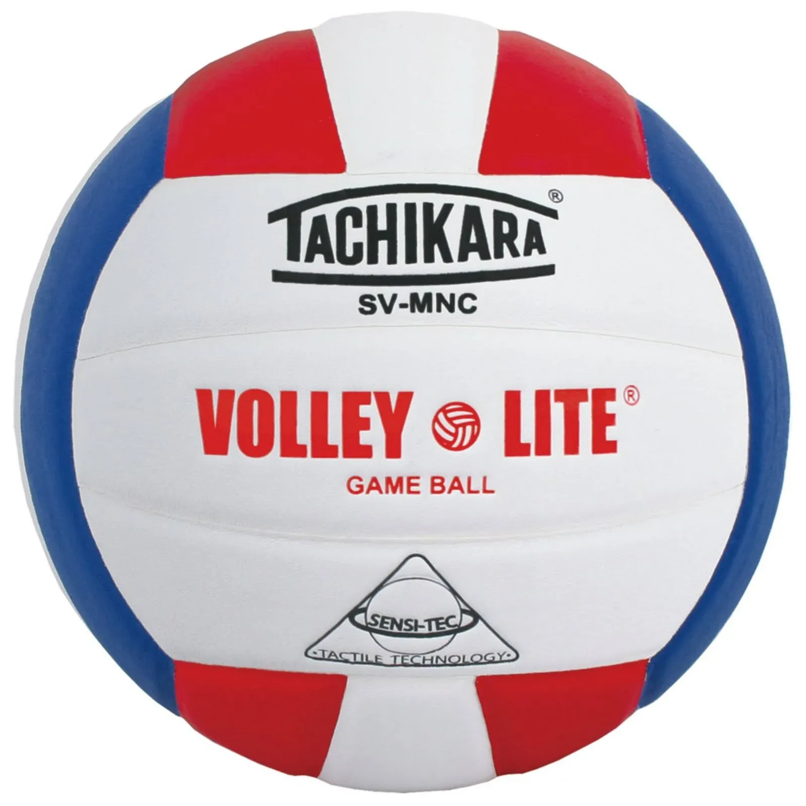 Tachikara Svmnc Volley-Lite Game Ball, Black/White