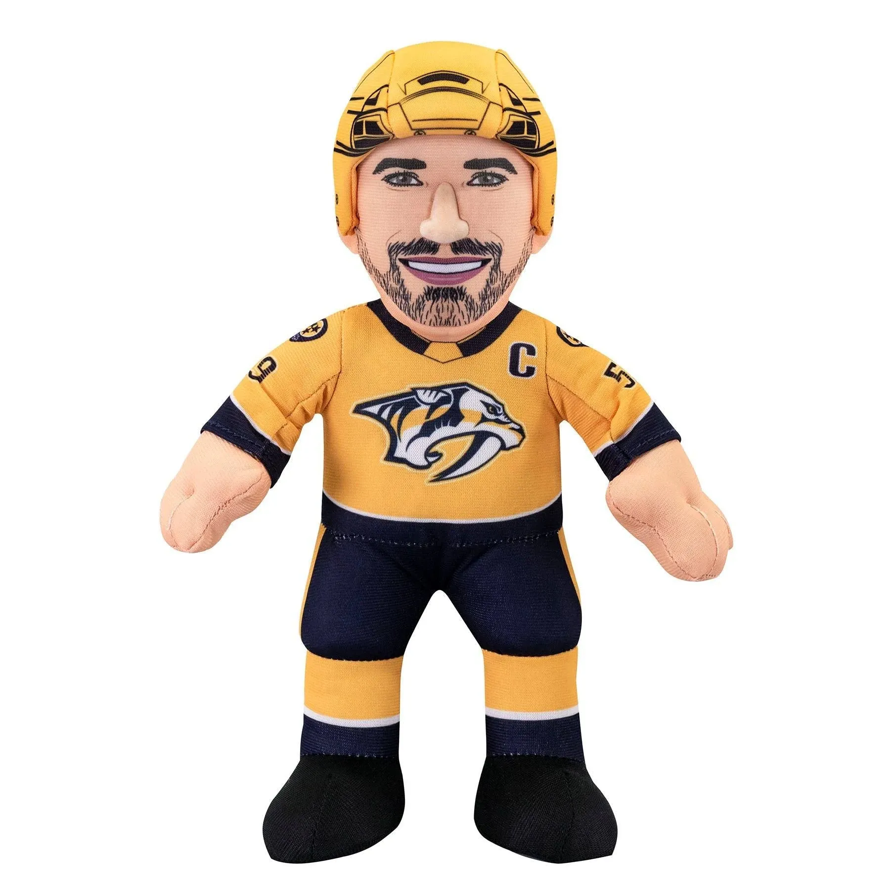 Bleacher Creatures Nashville Predators Roman Josi 10" Plush Figure- A Superstar for Play or Display