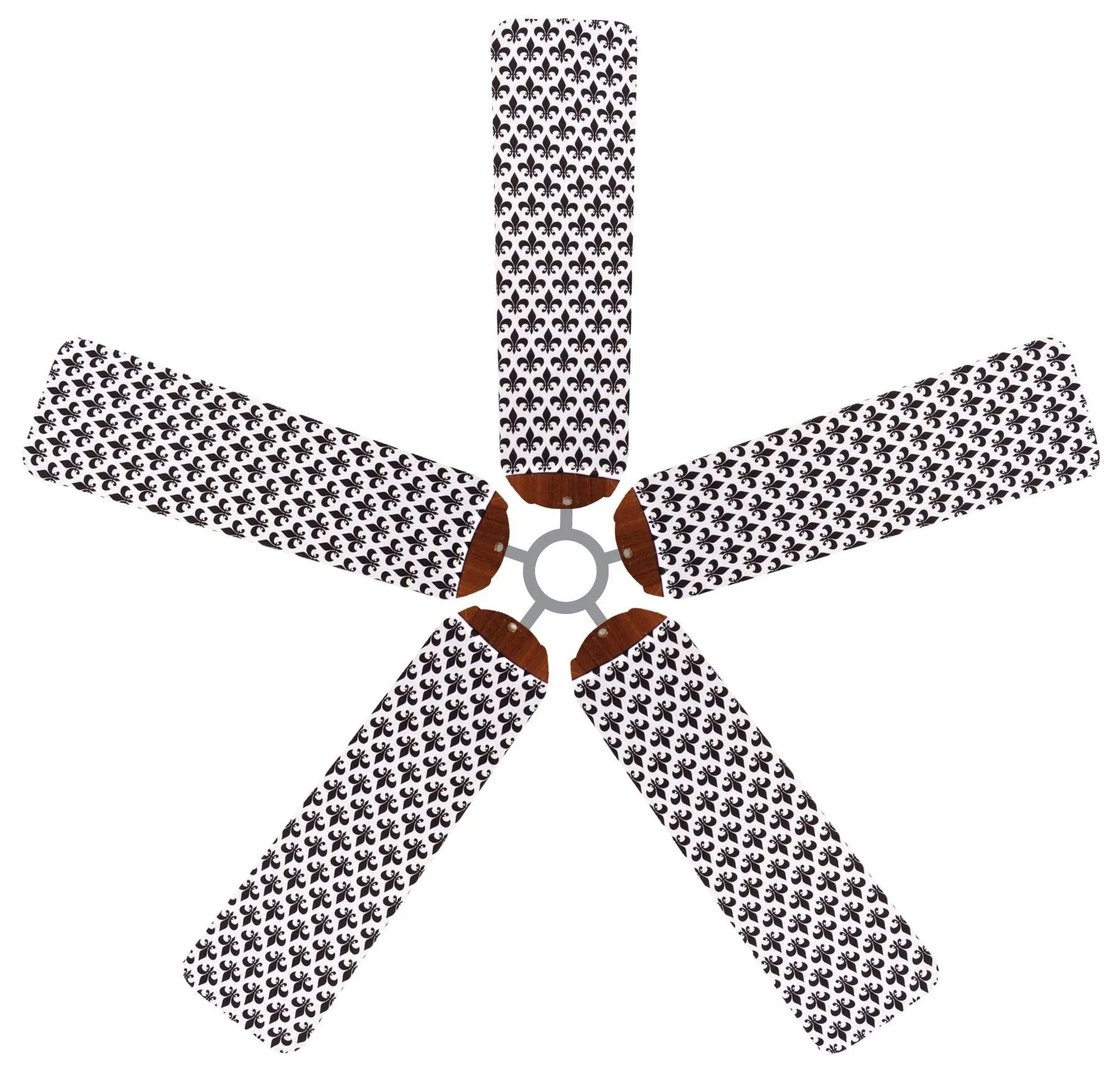 Fleur-de-Lis Fan Blade Covers, Set of 5 - Victorian - Ceiling Fan Accessories - by Fan Blade Designs | Houzz