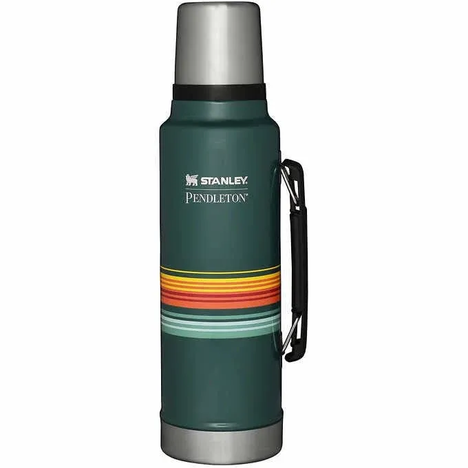 Pendleton Stanley Vacuum Thermos National Park  Green 1.5 Qt Classic Hot/Col