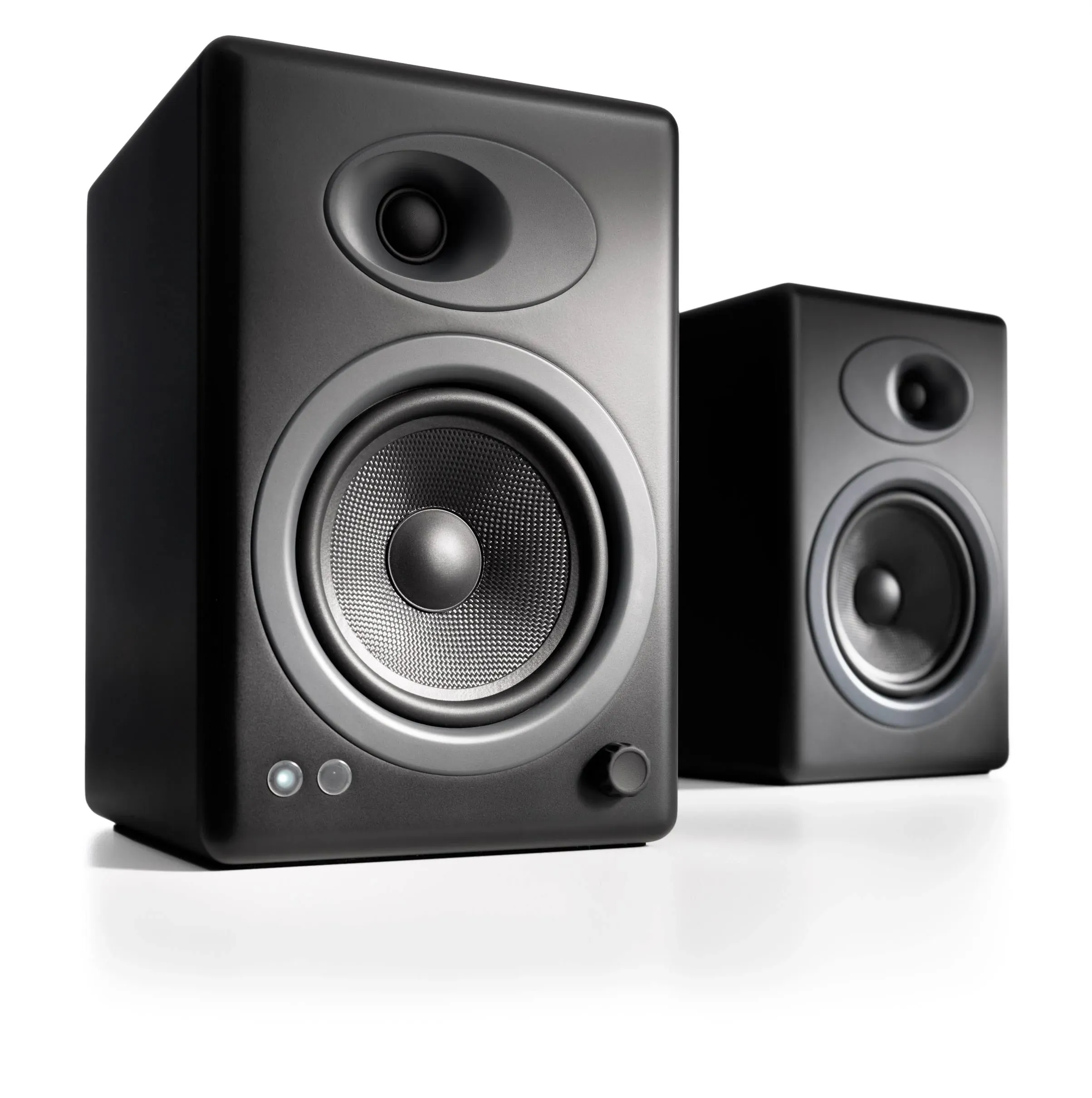 Audioengine A5+ Classic Powered Bookshelf Speakers - Pair (Black)