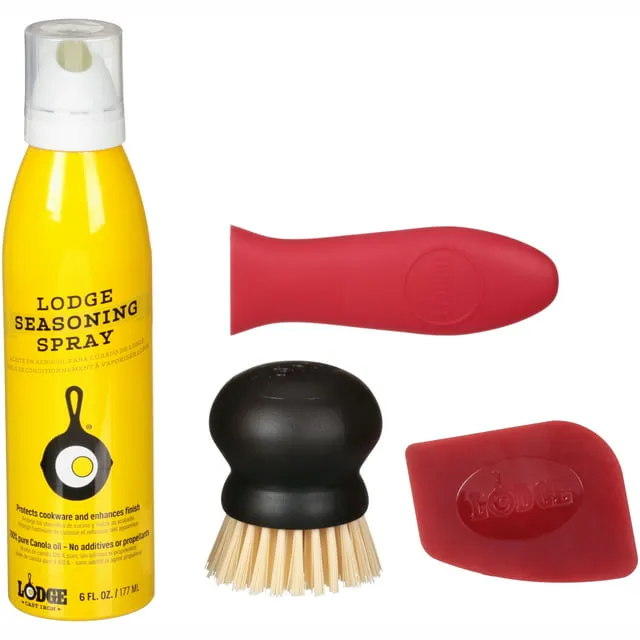 Lodge - Seasoned Cast Iron Care Kit