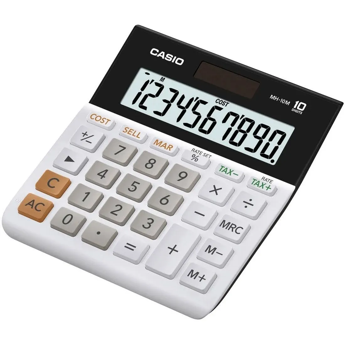 Casio Simple Calculator - Large Display - 10 Digits (mh-10m)