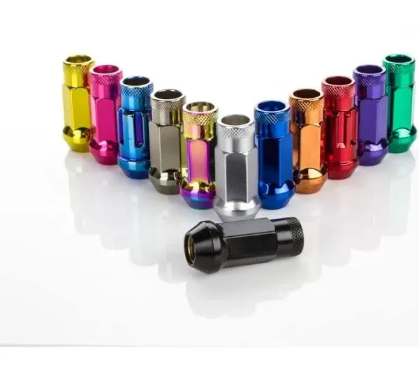 Muteki SR48 12X1.25 Purple Open End Lug Nuts