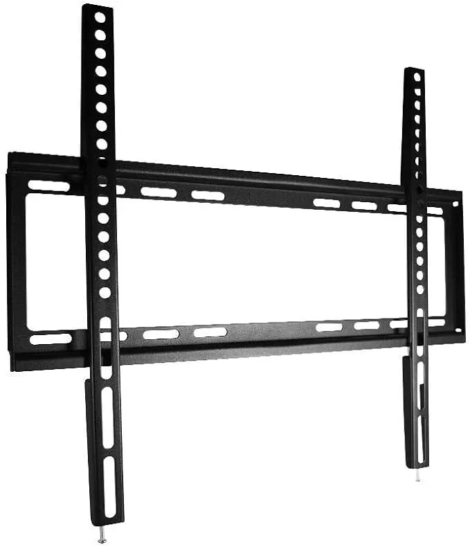 Monoprice Commercial Fixed TV Wall Mount Bracket Low Profile for Large, Black 