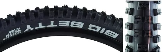 Schwalbe Big Betty Tire - 29 x 2.6" Tubeless Folding BLK Evolution Line Addix Soft Super Trail