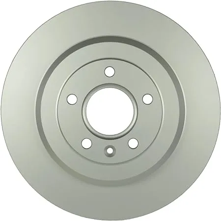 2009 Mercury Sable Rear, Driver or Passenger Side Brake Disc, Plain Surface, Solid, QuietCast Series 20010394 by Bosch®