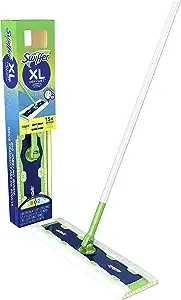 Swiffer Sweeper Mop 16.5 X 9 White Cloth Head