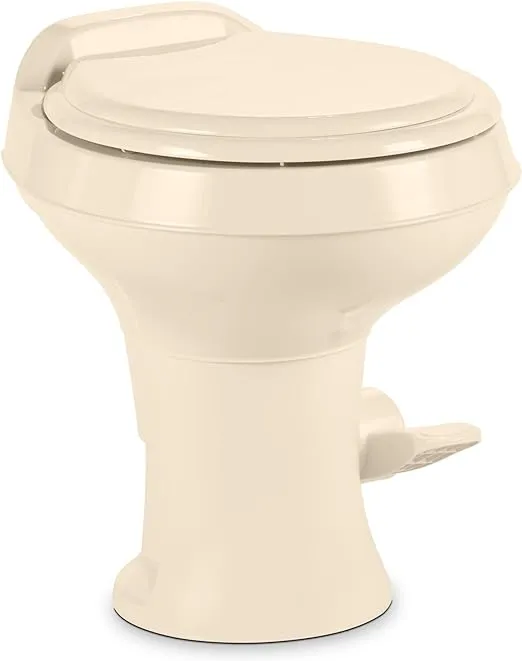 Dometic 300 Series Standard Height Toilet, Bone