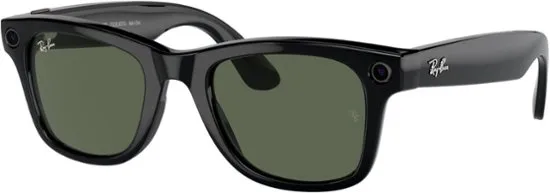 Ray-Ban Meta Black Sunglasses RW4006 Wayfarer