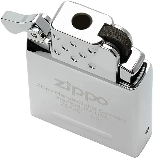 Zippo Butane Lighter Insert -2" L x 1.4" W x 0.5" Th- Yellow Flame