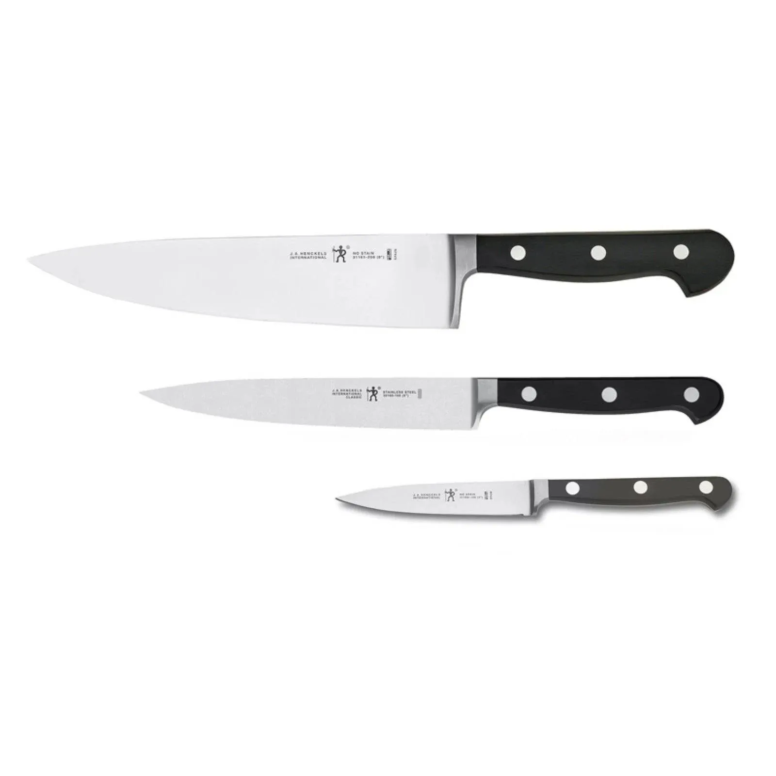 Henckels Solution 3-pc, Starter Knife Set