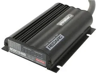 Redarc BCDC1225D Dual Input In-Vehicle DC Battery Charger, 25 A