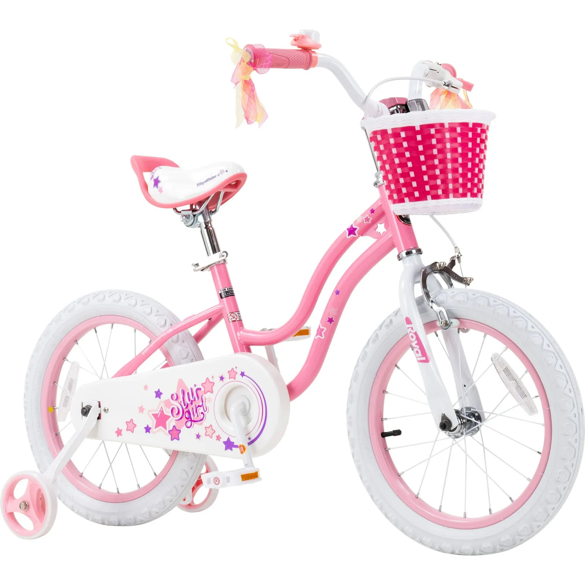 Royalbaby Stargirl Kids Bike Girls Bicycle for Children Basket