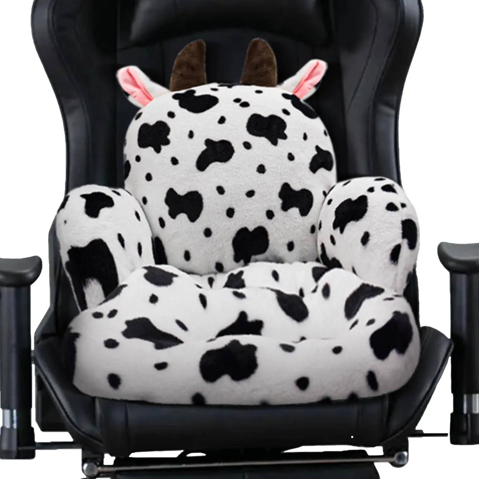 Cute Chair Cushion, Gaming Chair Cushion with Backrest Non-Slip, Comfy Seat