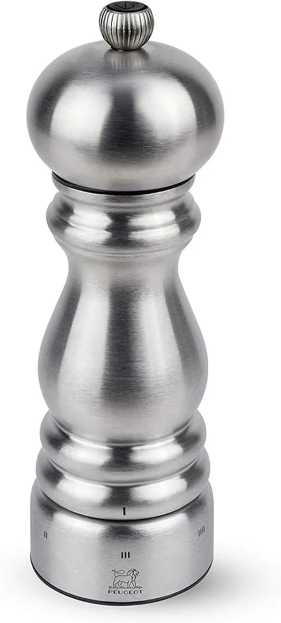 Peugeot Paris Chef 7" u'Select Stainless Steel Pepper Mill