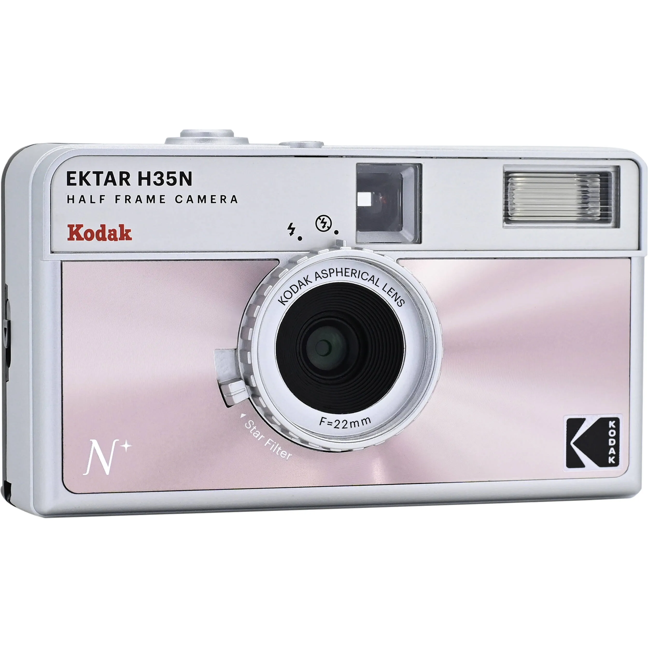 Kodak Ektar H35N Half Frame Film Camera (Glazed Pink)