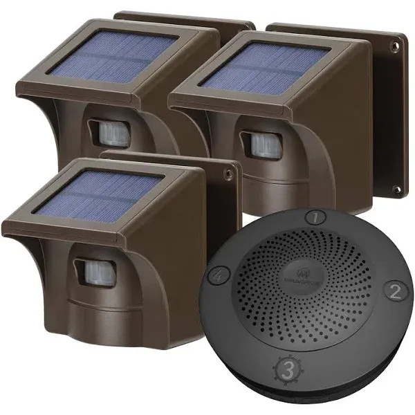 eMACROS Solar Wireless Driveway Alarm