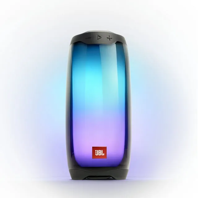 JBL - Pulse 4 Portable Bluetooth Speaker - Black JBLPULSE4BLKAM