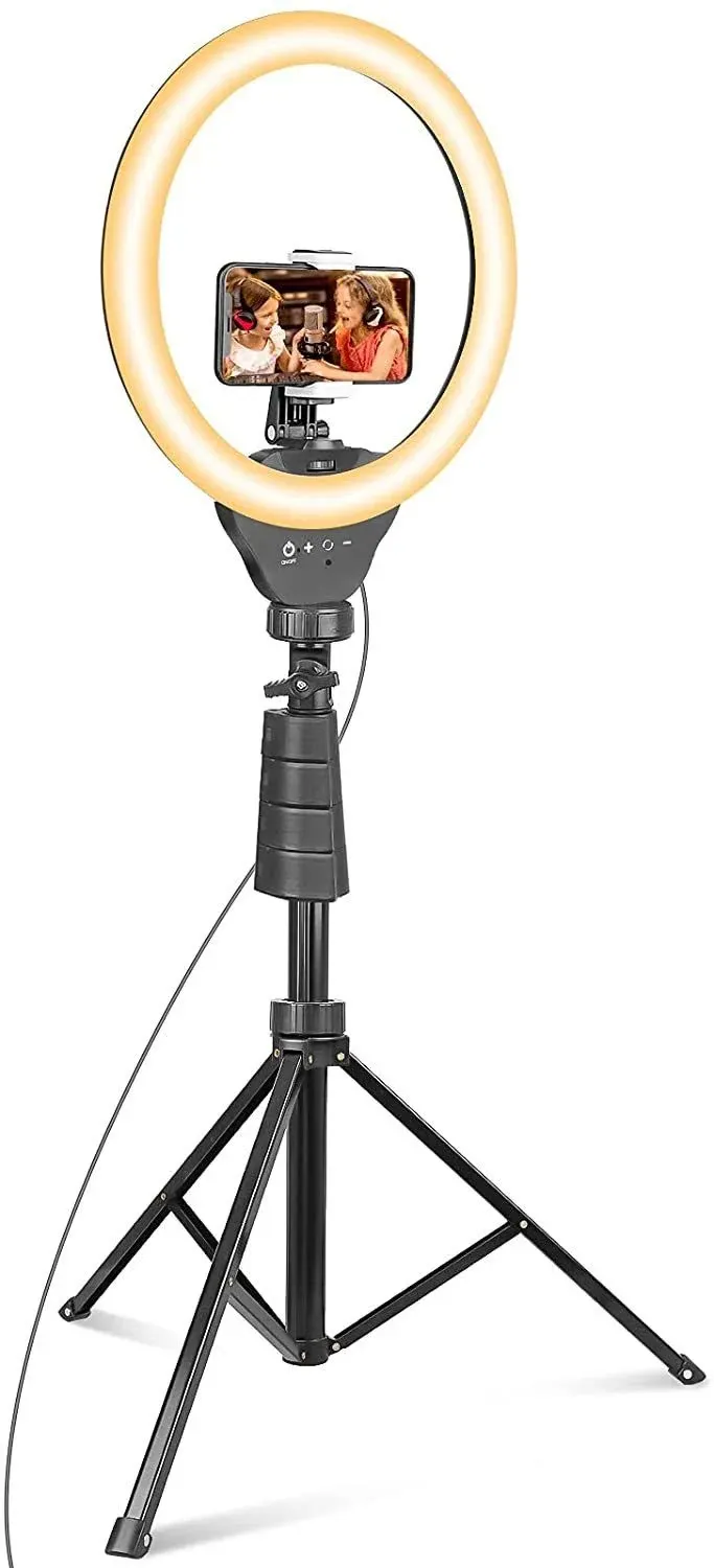 UBeesize 12" Ring Light with Tripod