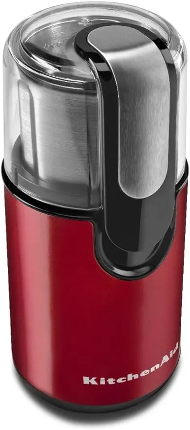 KitchenAid BCG111ER Blade Coffee Grinder - Empire Red, 4 oz