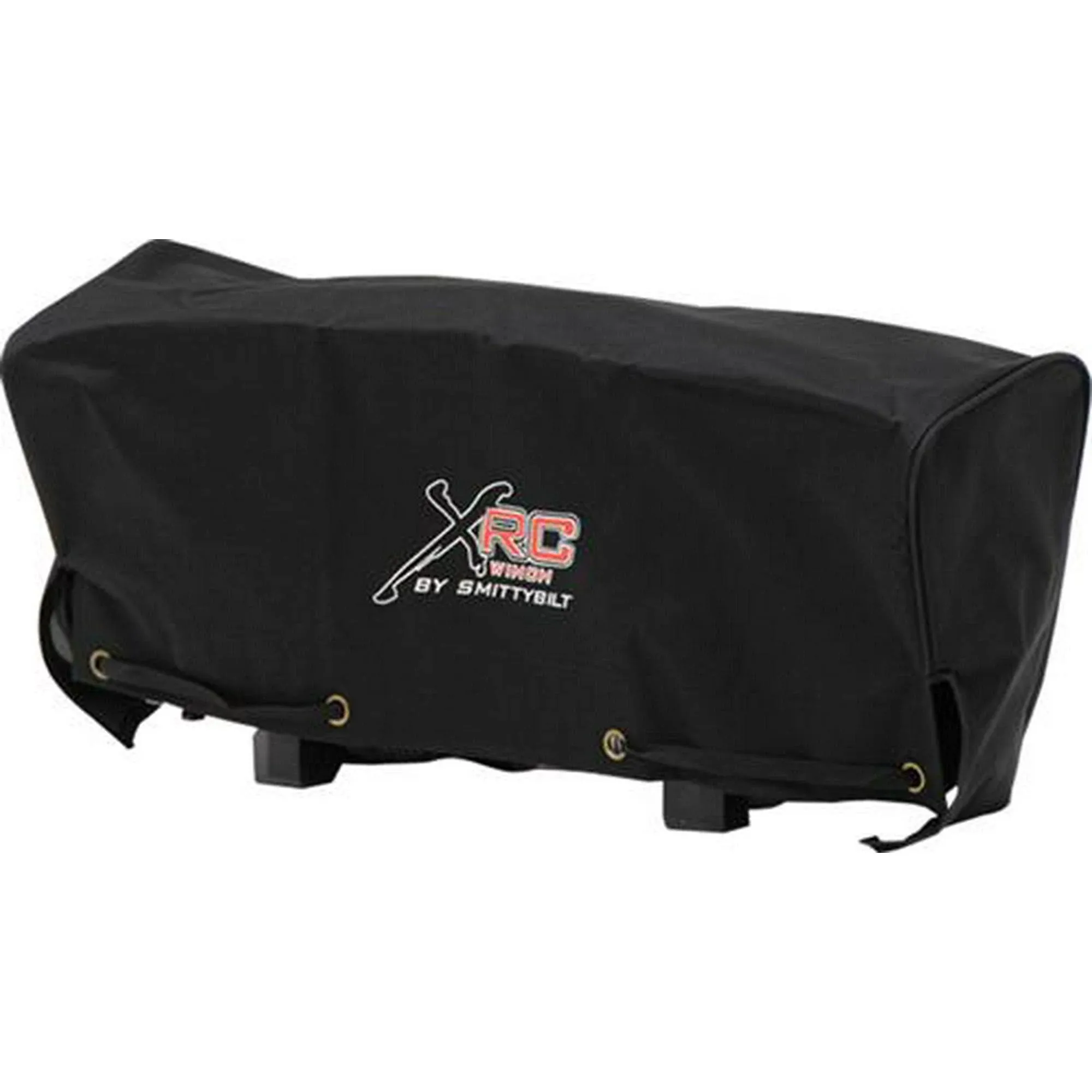 Smittybilt Winch Cover 8-12K Lb Winch XRC Logo Black Smittybilt