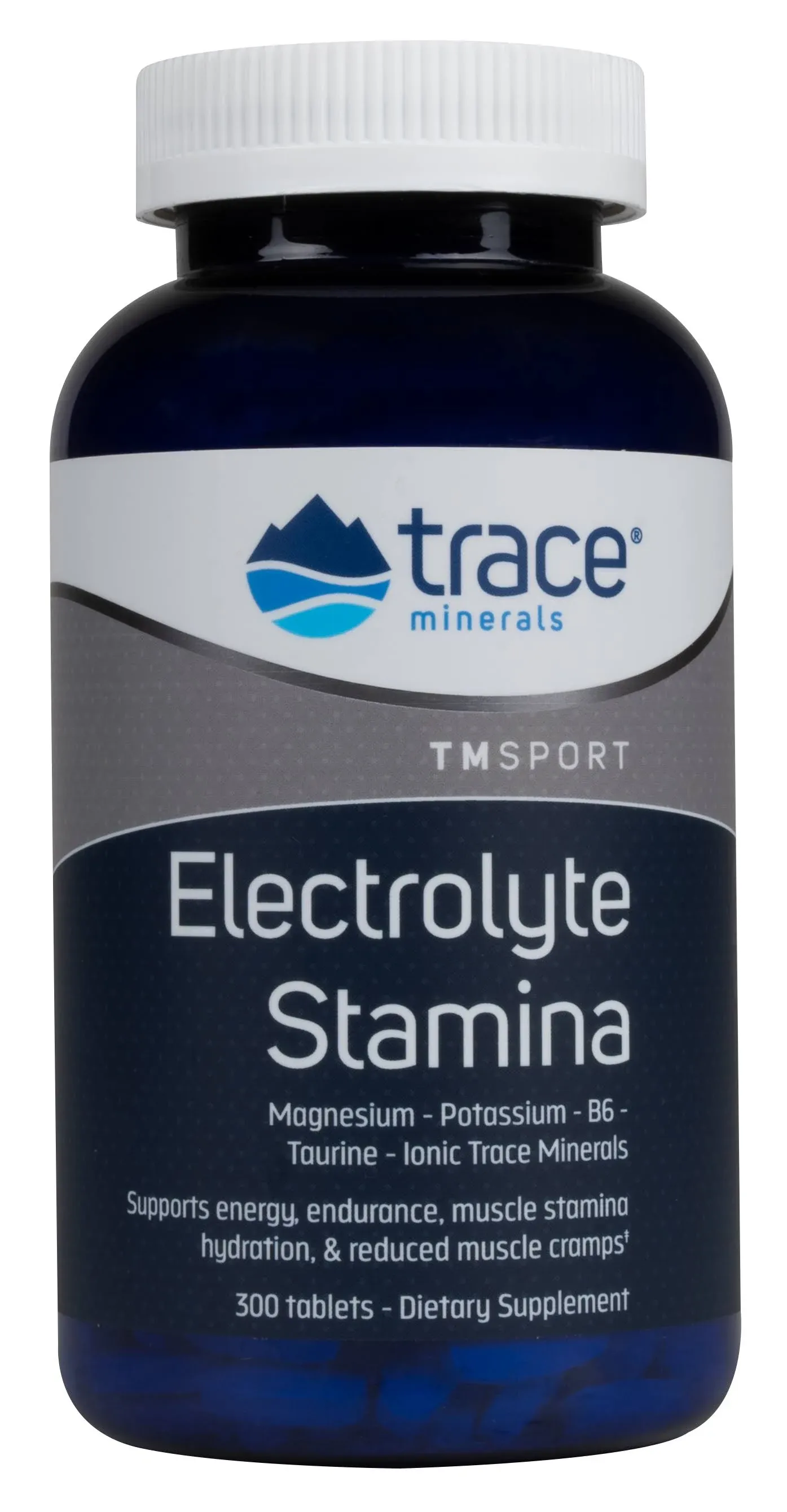 Trace Minerals | Electrolyte Stamina Tablets | Magnesium & Potassium | Energy, Hydration & Muscle Endurance | Vegan, Gluten Free, Sugar Free | 300 count (50-Day supply)Trace Minerals | Electrolyte Stamina Tablets | Magnesiu…