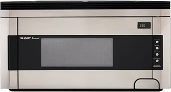 Sharp 1.5 Cu. ft. Stainless Steel Over-the-Range Microwave