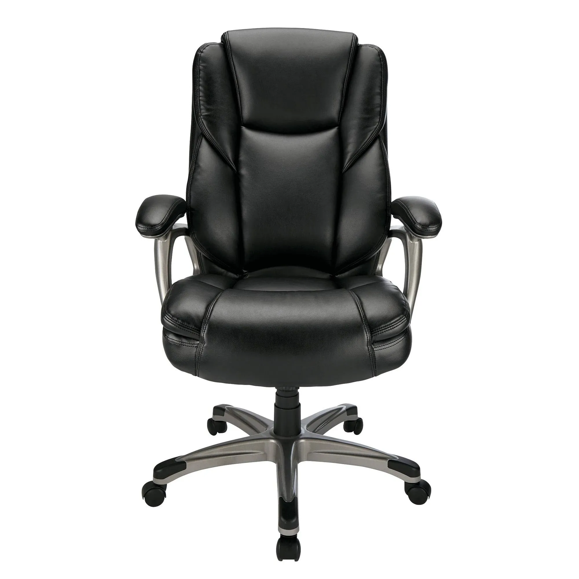 Realspace Cressfield Bonded Leather High-Back Chair