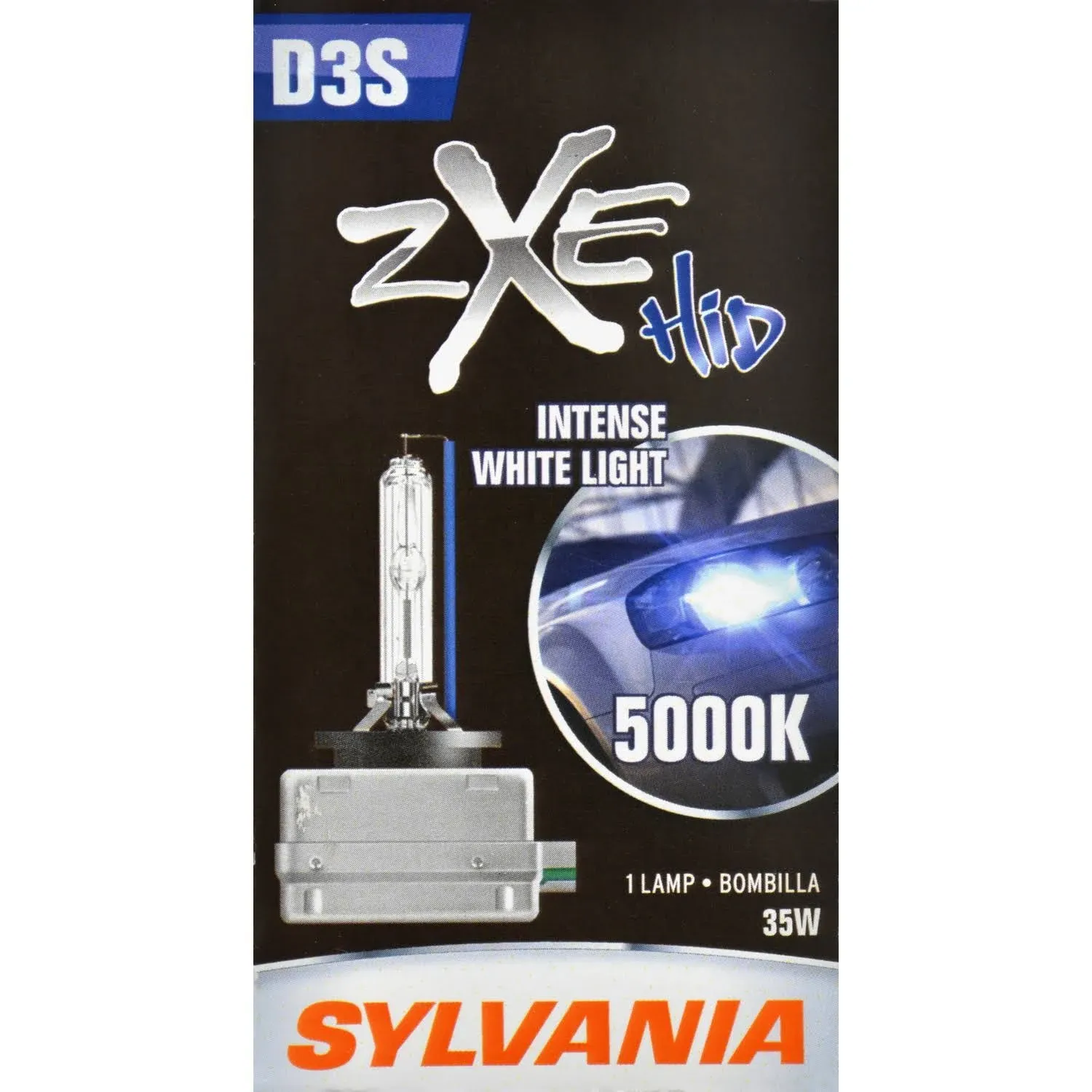 Sylvania D3S zXe High Intensity Discharge HID Headlight Bulb