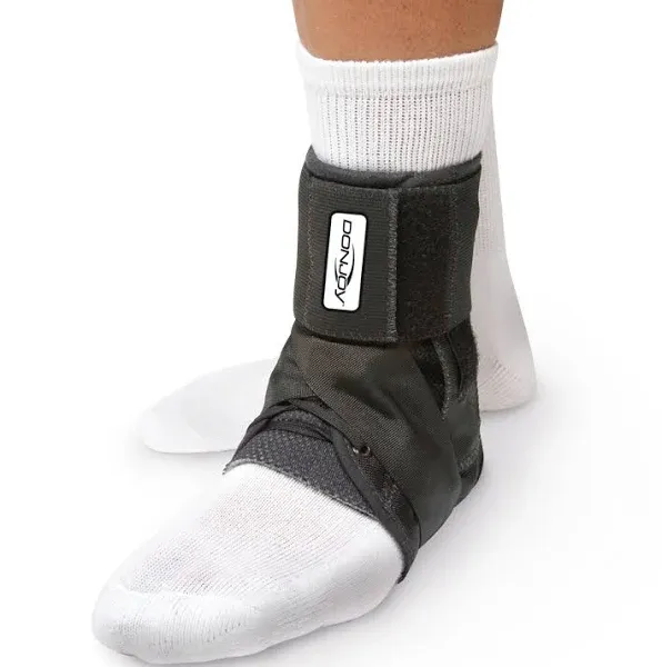 DonJoy Stabilizing Pro Ankle Support Brace, Black, X-Large