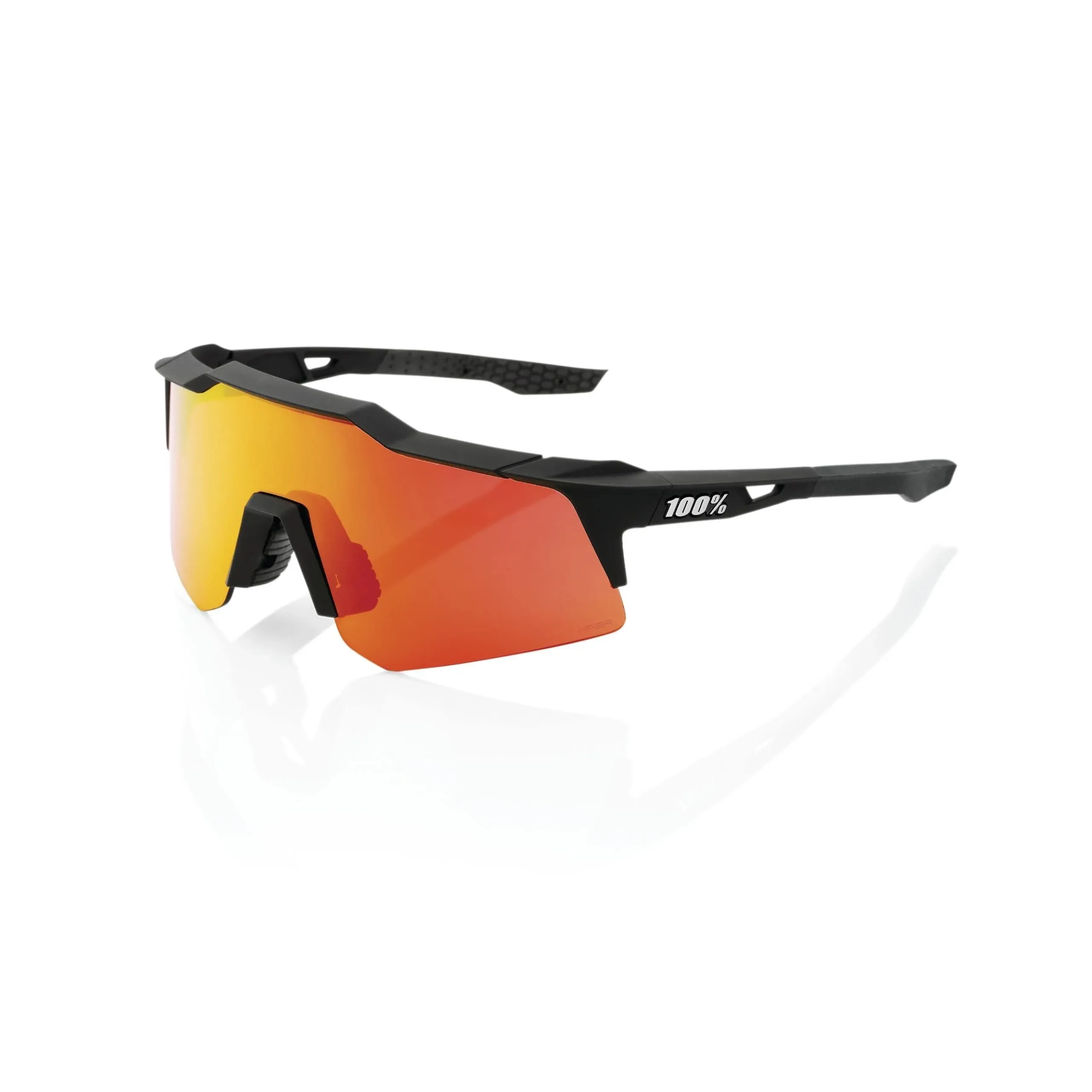 100% Speedcraft Xs Sunglasses Black/Red