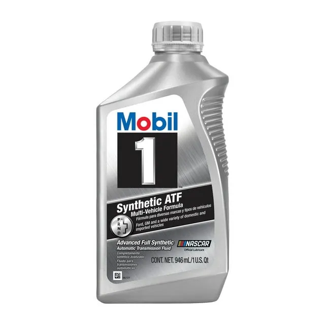 Mobil 1 Synthetic Automatic Transmission Fluid, 1 Quart