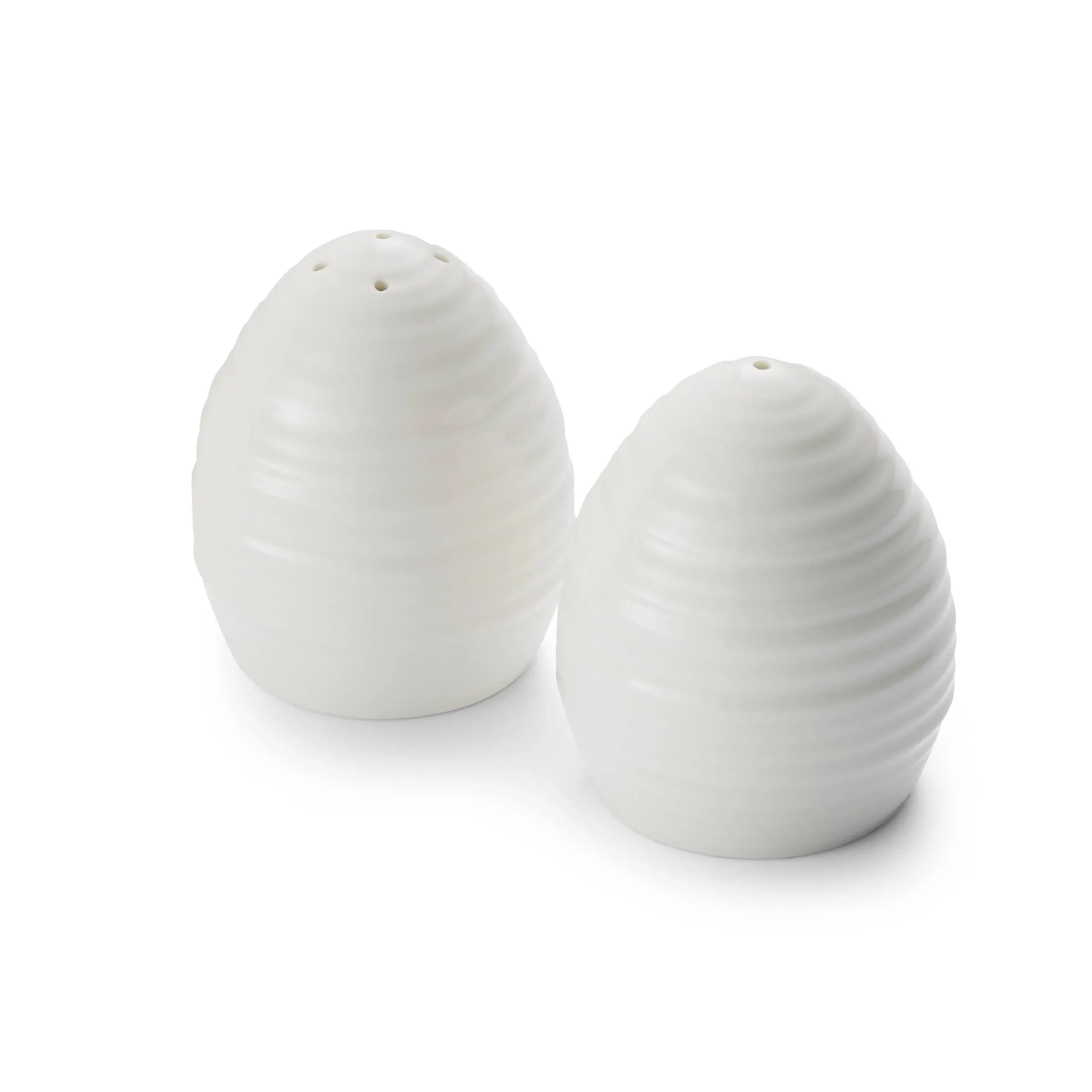 Portmeirion Sophie Conran White Salt and Pepper Set - Contemporary - Salt And Pepper Shakers And Mills - by pruneDanish | Houzz