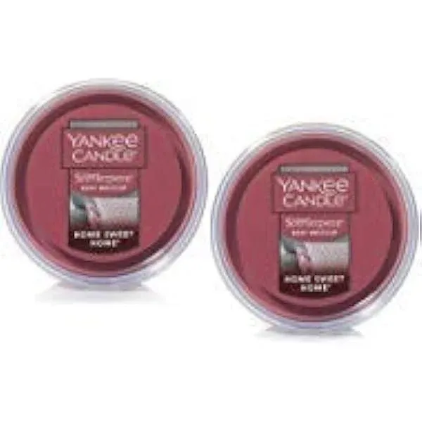 Yankee Candle 2 Pack Home Sweet Home Easy MeltCup. 2.2 oz.