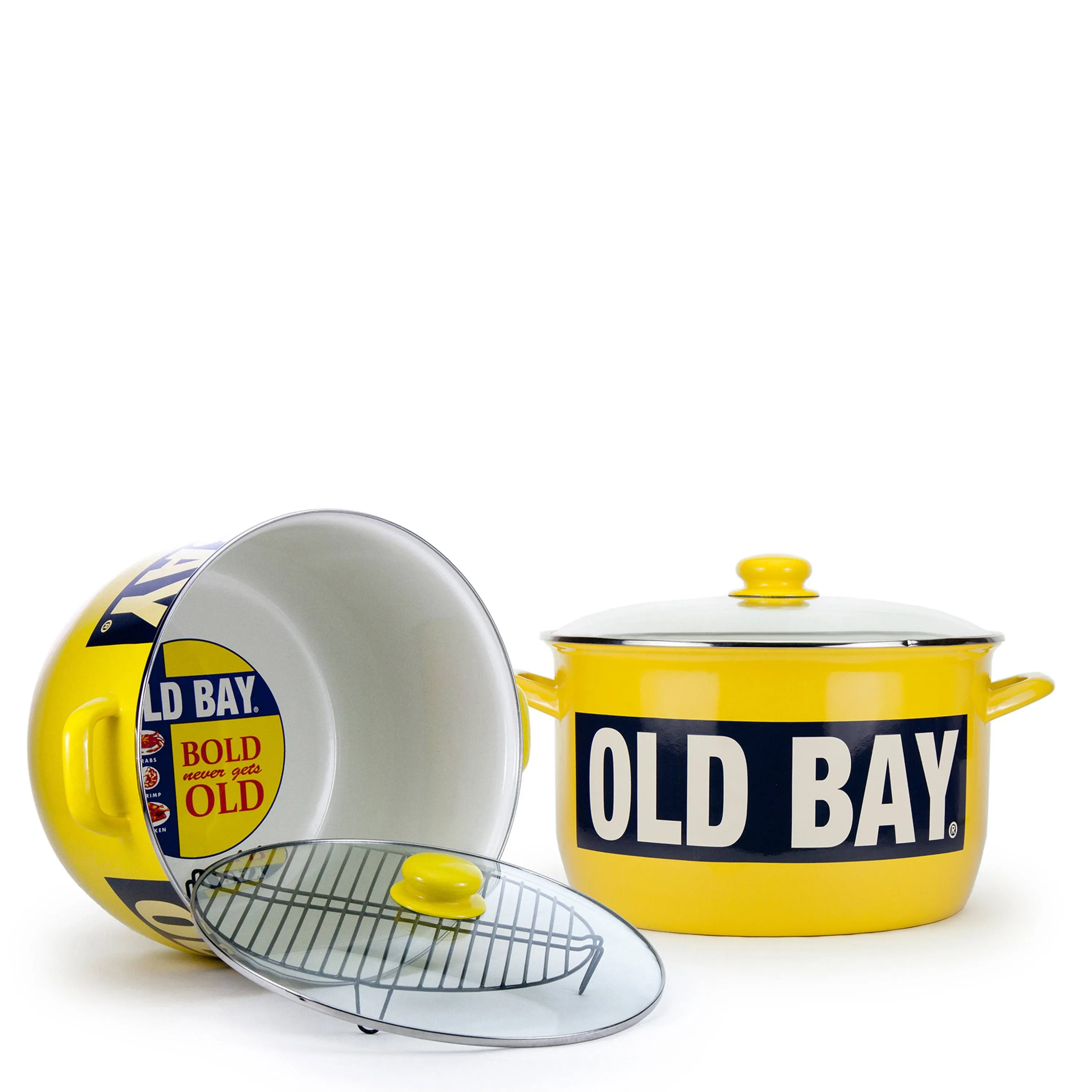 Golden Rabbit 18 qt Old Bay Stock Pot