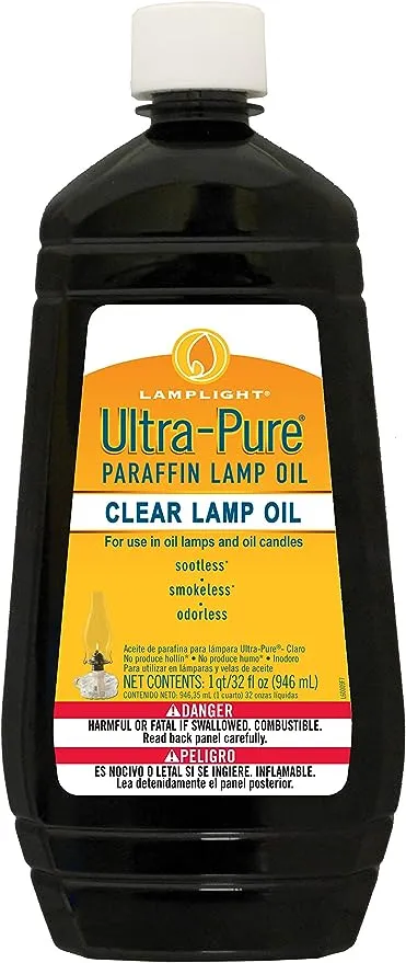Lamplight 32 oz. Ultra-Pure Lamp Oil Clear/Colorless, 60009