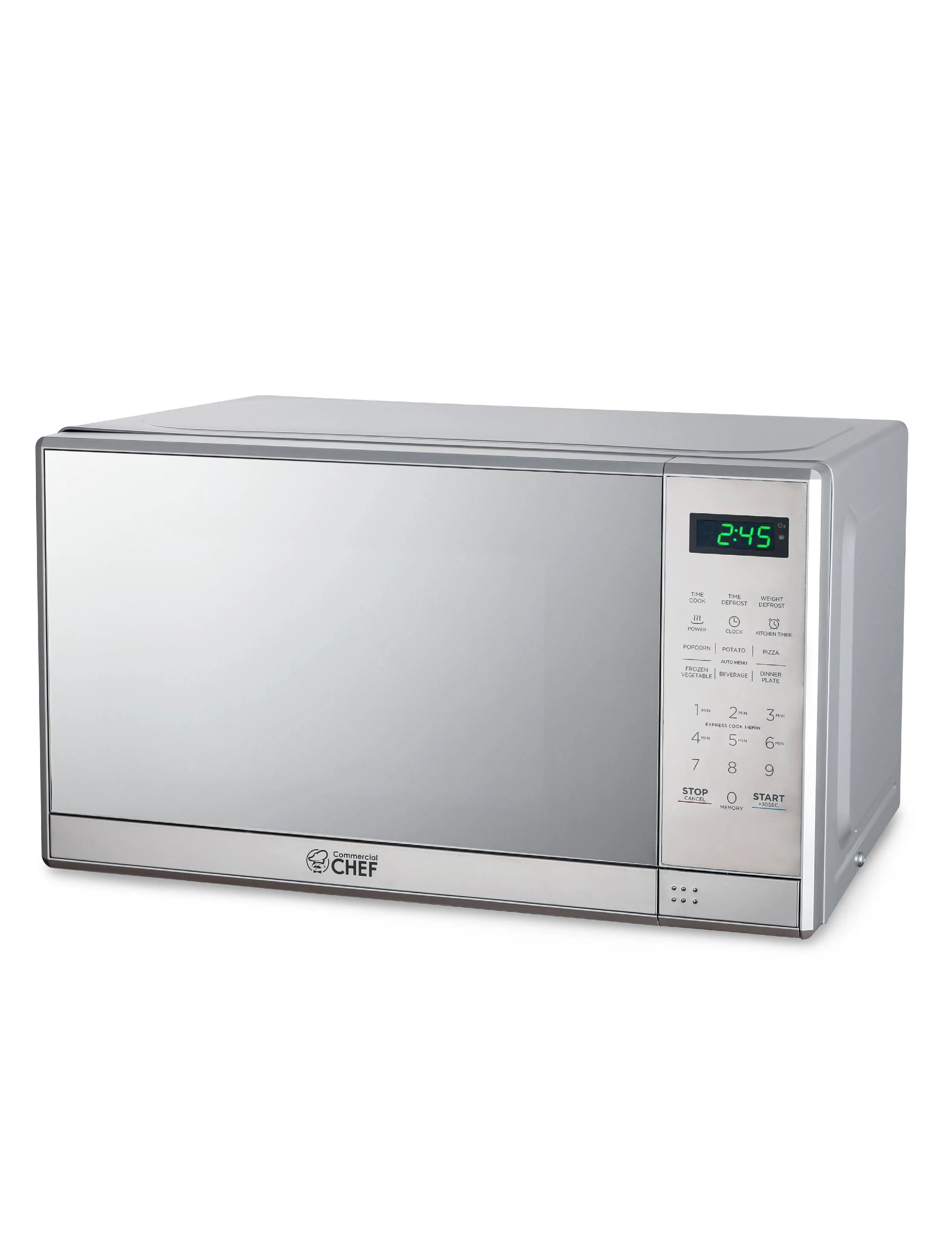 Commercial Chef Countertop Microwave Oven