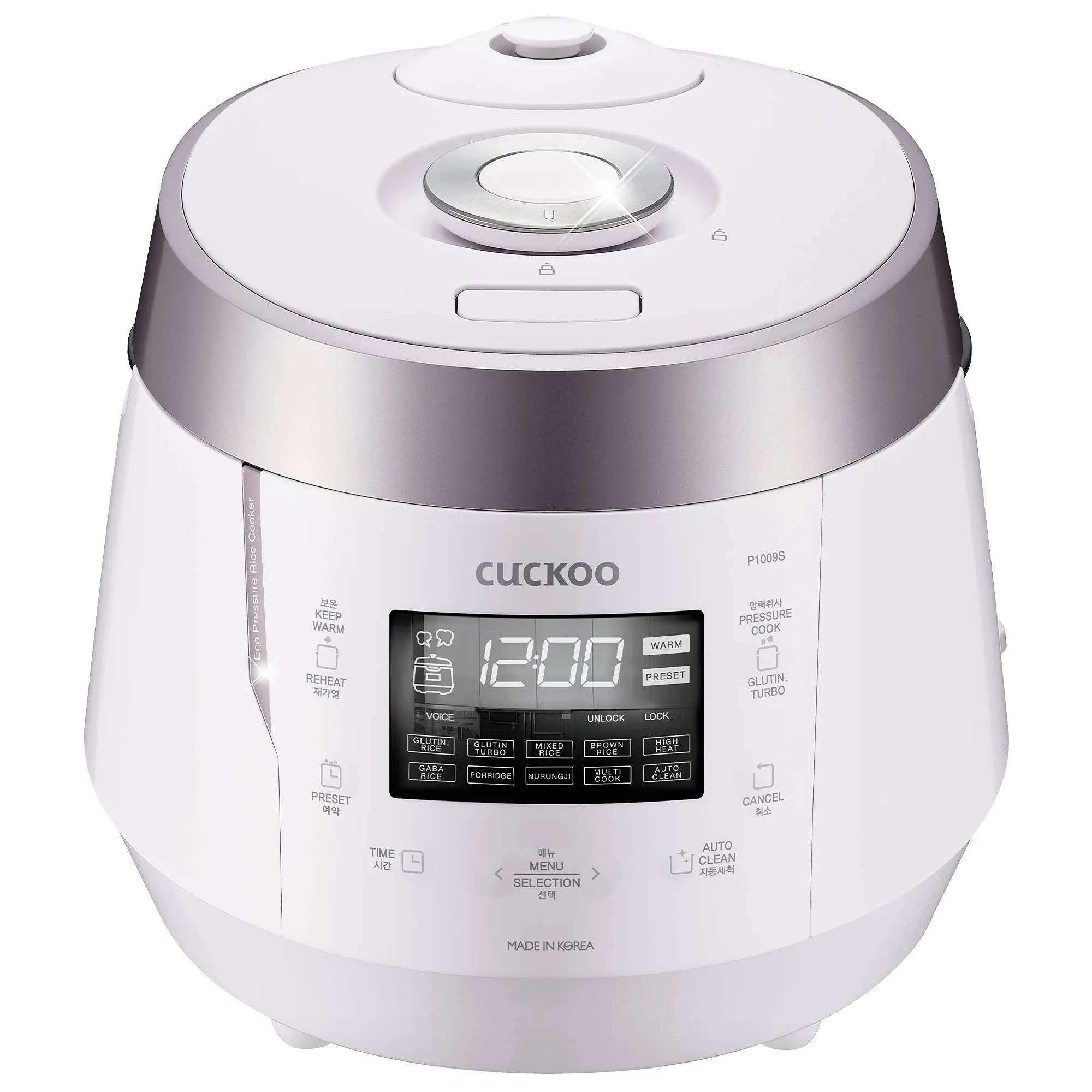 CUCKOO 10-Cup HP Pressure Rice Cooker (CRP-P1009SW-B<wbr/>)