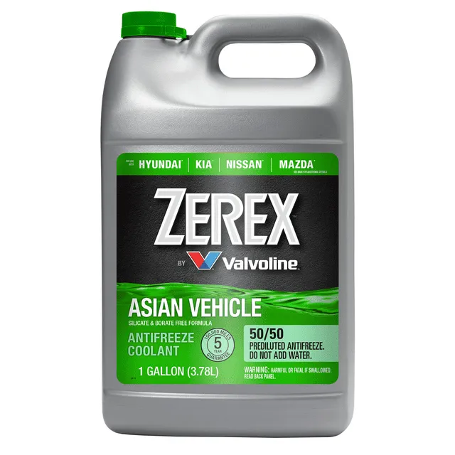 Zerex Asian Vehicle Green Antifreeze Coolant