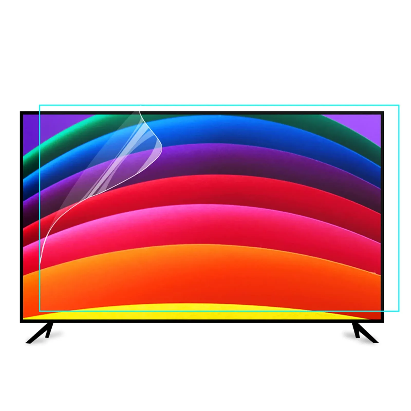 Anti Blue Light Screen Protector for 43 Inches TV. Filter Out Blue Light That Re