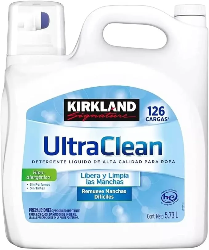 Kirkland Signature Ultra Clean HE Liquid Laundry Detergent, 146 Loads, 194 fl oz